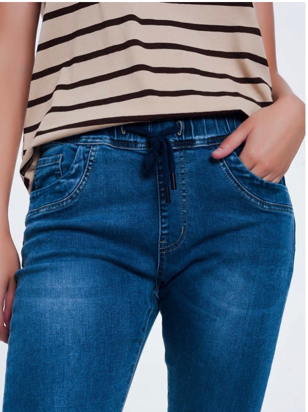 Slim Jogger with Drawstring