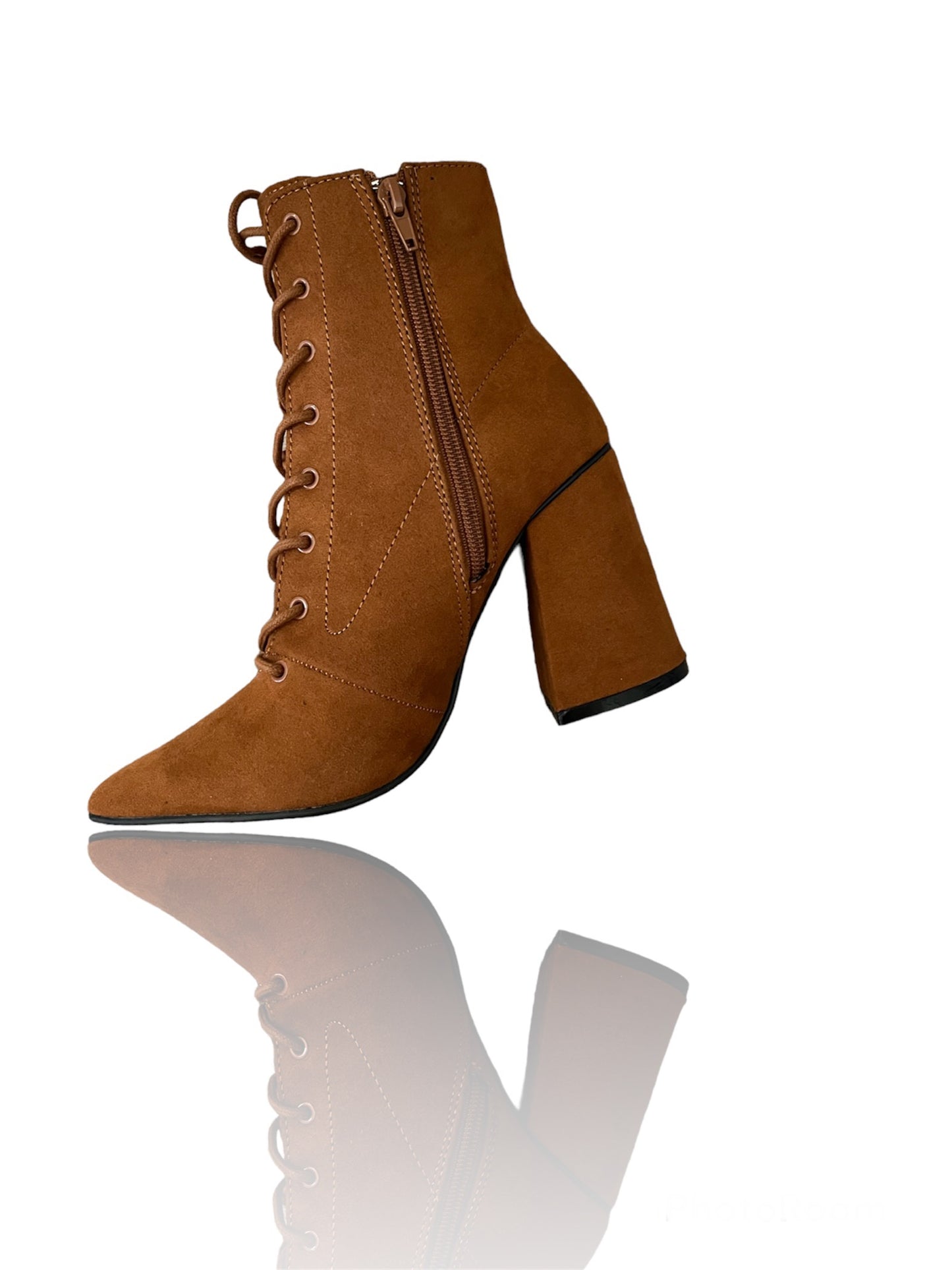 Lace-up Bootie