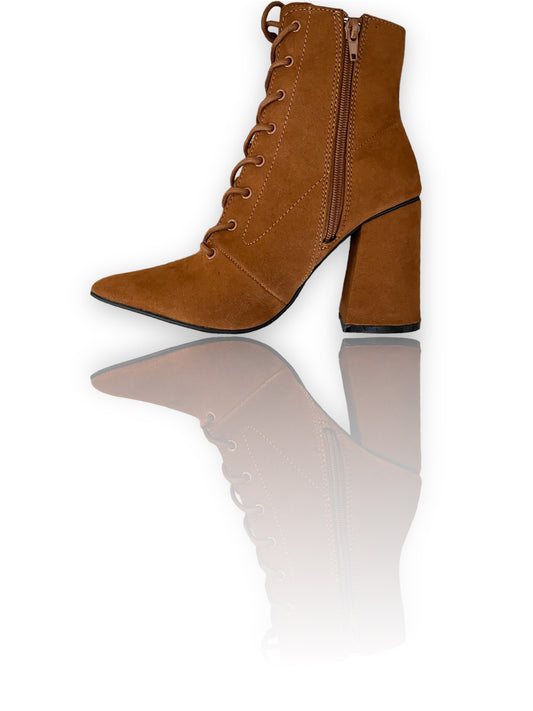 Lace-up Bootie